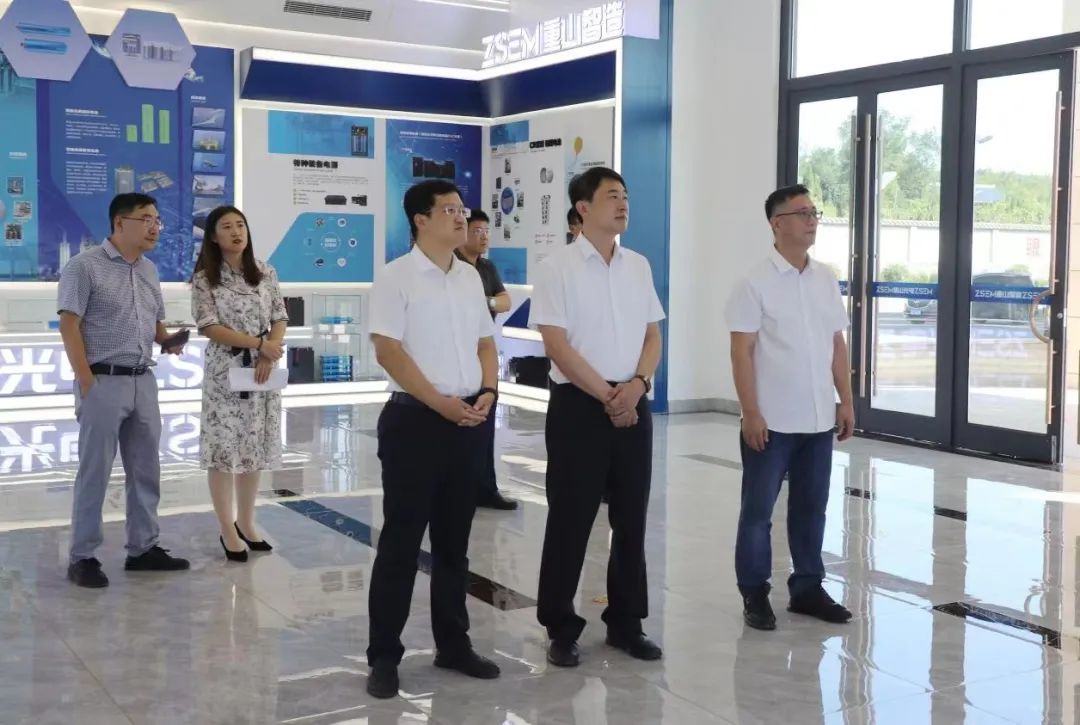淄博市科技局局長熊欣到我公司調研考察
