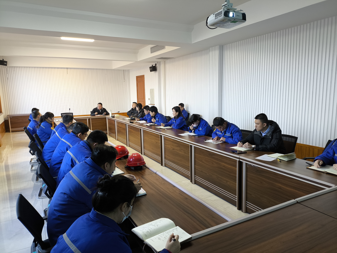 公司組織開(kāi)展節(jié)后安全生產(chǎn)“復(fù)工第一課”