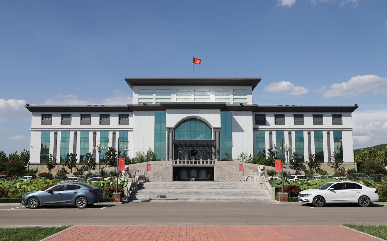 淄川區委副書記，區長馮炳濤到我公司調研